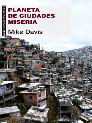 cover image of Planeta de ciudades miseria
